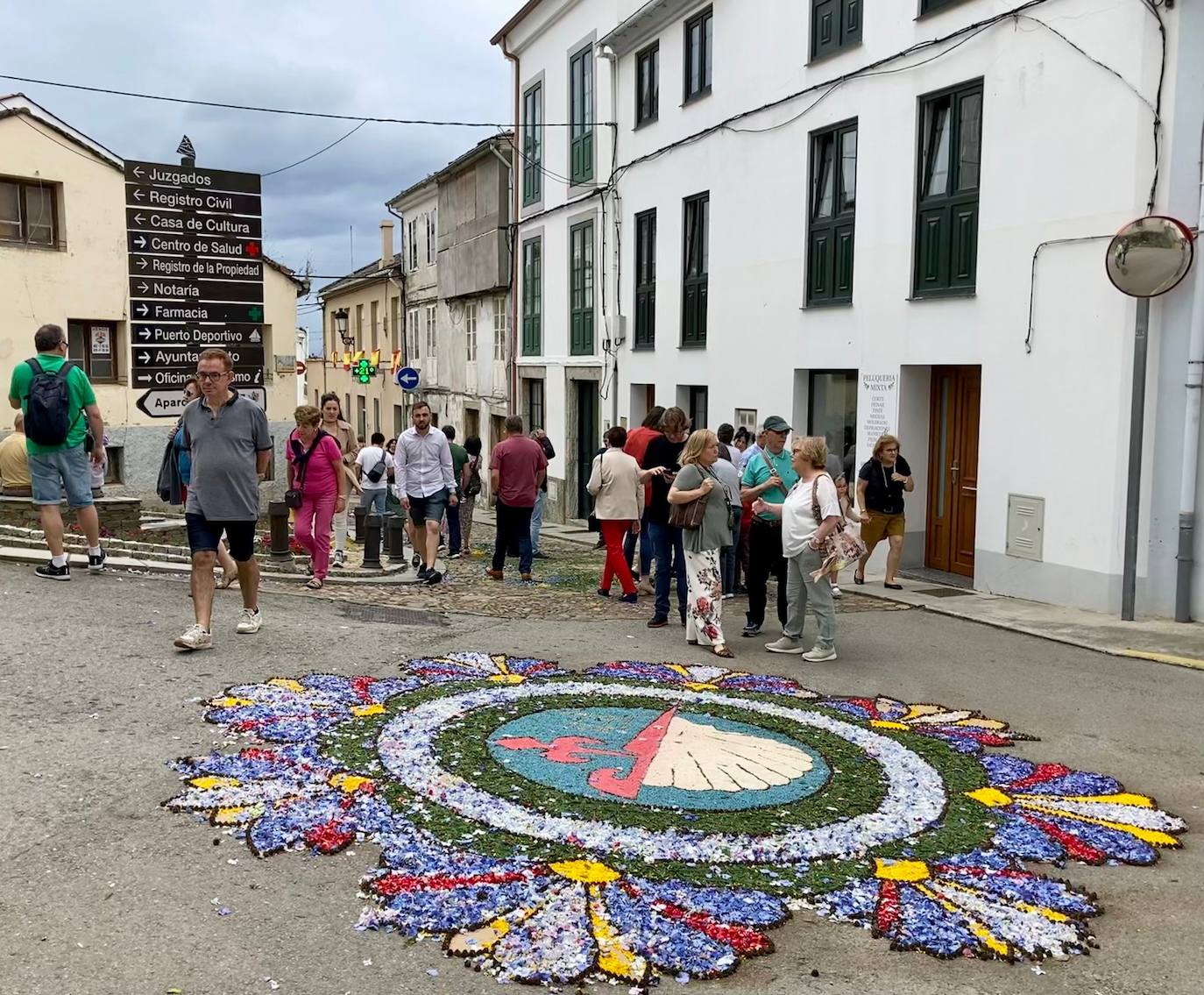 Fotos Las Impresionantes Alfombras Florales De Castropol El Comercio